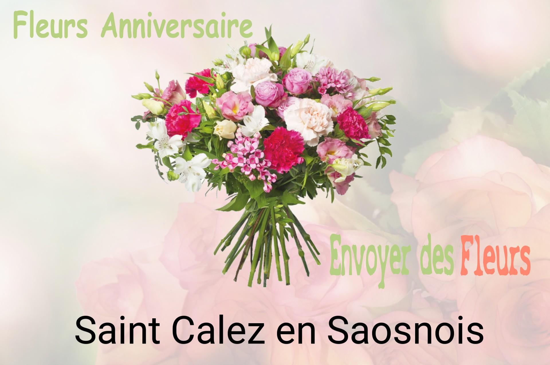 Bouquet de fleurs d’anniversaire livré à Saint-Calez-en-Saosnois